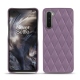 Custodia in pelle OnePlus Nord - Lilas - Couture ( Nappa - Pantone 2645U ) 