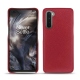 OnePlus Nord leather cover - Rouge passion