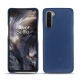 Coque cuir OnePlus Nord - Bleu frisson
