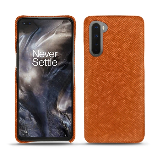 Gusci in pelle per OnePlus NordOrange vibrant ( Pantone #e36b39 ) 