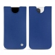 Apple iPhone 12 Pro Max leather pouch - Bleu océan ( Nappa - Pantone 293C ) 
