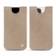 Pochette cuir Apple iPhone 12 Pro Max - Taupe vintage ( Pantone 7530C ) 