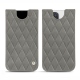 Capa em pele Apple iPhone 12 Pro Max - Acier vintage - Couture
