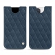 Capa em pele Apple iPhone 12 Pro Max - Jean vintage - Couture