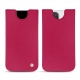 Pochette cuir Apple iPhone 12 Pro Max - Rose fluo