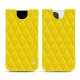 Capa em pele Apple iPhone 12 Pro Max - Jaune fluo - Couture