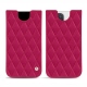 Funda de piel Apple iPhone 12 Pro Max - Rose fluo - Couture