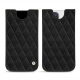 Lederschutzhülle Apple iPhone 12 Pro Max - Negre poudro - Couture
