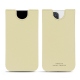 Apple iPhone 12 Pro Max leather pouch - Beige PU