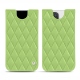 Custodia in pelle Apple iPhone 12 Pro - Vert olive - Couture ( Nappa - Pantone 578U ) 