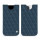 Apple iPhone 12 Pro leather pouch - Indigo - Couture ( Pantone 303U ) 