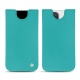Capa em pele Apple iPhone 12 Pro - Bleu fluo