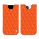 Funda de piel Apple iPhone 12 Pro - Orange fluo - Couture