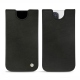 Custodia in pelle Apple iPhone 12 Pro - Negre poudro