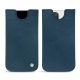Apple iPhone 12 Pro leather pouch - Blu mediterran