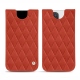 レザーケース Apple iPhone 12 Pro - Arange clouquié - Couture