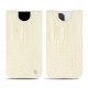 レザーケース Apple iPhone 12 Pro - Crocodile milk