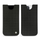 Custodia in pelle Apple iPhone 12 Pro - Abaca nero