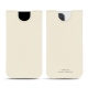 Capa em pele Apple iPhone 12 Pro - Blanc PU