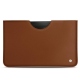 Samsung Galaxy Tab S7+ leather pouch - Marron ( Nappa - Pantone 1615C ) 