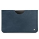 Pochette cuir Samsung Galaxy Tab S7+ - Jean vintage ( Roughtcut - Pantone 285U  ) 