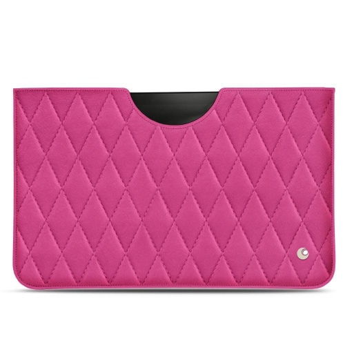 Les pochettes en cuir pour Samsung Galaxy Tab S7 PlusRose BB - Couture ( Pantone #DB599F )