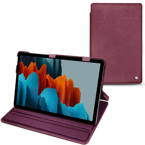  Capas Horizontais para Samsung Galaxy Tab S7 PlusPrune vintage ( Pantone #612434 ) 