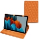 Funda de piel Samsung Galaxy Tab S7+ - Orange - Couture ( Nappa - Pantone 1495U ) 