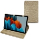 Custodia in pelle Samsung Galaxy Tab S7+ - Autruche desert