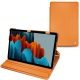 硬质真皮保护套 Samsung Galaxy Tab S7+ - Orange PU