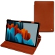 Housse cuir Samsung Galaxy Tab S7+ - Orange Veggie