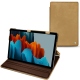 Samsung Galaxy Tab S7 leather case - Sable vintage ( Roughtcut - Gaucho#57254 ) 