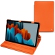 Capa em pele Samsung Galaxy Tab S7 - Orange fluo