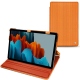 Lederschutzhülle Samsung Galaxy Tab S7 - Abaca arancio