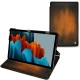 Custodia in pelle Samsung Galaxy Tab S7 - Marron Patine
