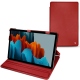 Samsung Galaxy Tab S7 leather case - Rouge PU