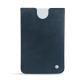 Microsoft Surface Duo with bumper leather pouch - Jean vintage ( Roughtcut - Pantone 285U  ) 