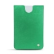Pochette cuir Microsoft Surface Duo avec bumper - Menthe vintage ( Pantone 562C ) 