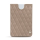 Funda de piel Microsoft Surface Duo con bumper - Taupe vintage - Couture
