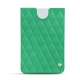 Funda de piel Microsoft Surface Duo con bumper - Menthe vintage - Couture