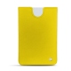 가죽 커버 Microsoft Surface Duo + bumper - Jaune fluo