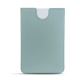 Funda de piel Microsoft Surface Duo con bumper - Bleu Ciel PU