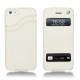レザーケース Apple iPhone 5 - Blanc ( Nappa - White ) 