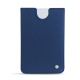 Microsoft Surface Duo with bumper leather pouch - Bleu frisson