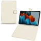 Housse cuir Samsung Galaxy Tab S7+ - Blanc ( Nappa - White ) 