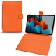 Housse cuir Samsung Galaxy Tab S7+ - Orange fluo