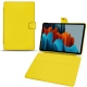 Funda de piel Samsung Galaxy Tab S7+ - Jaune fluo