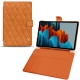 Capa em pele Samsung Galaxy Tab S7+ - Mandarine vintage - Couture