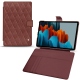 Samsung Galaxy Tab S7+ leather case - Passion vintage - Couture