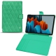 Capa em pele Samsung Galaxy Tab S7+ - Menthe vintage - Couture